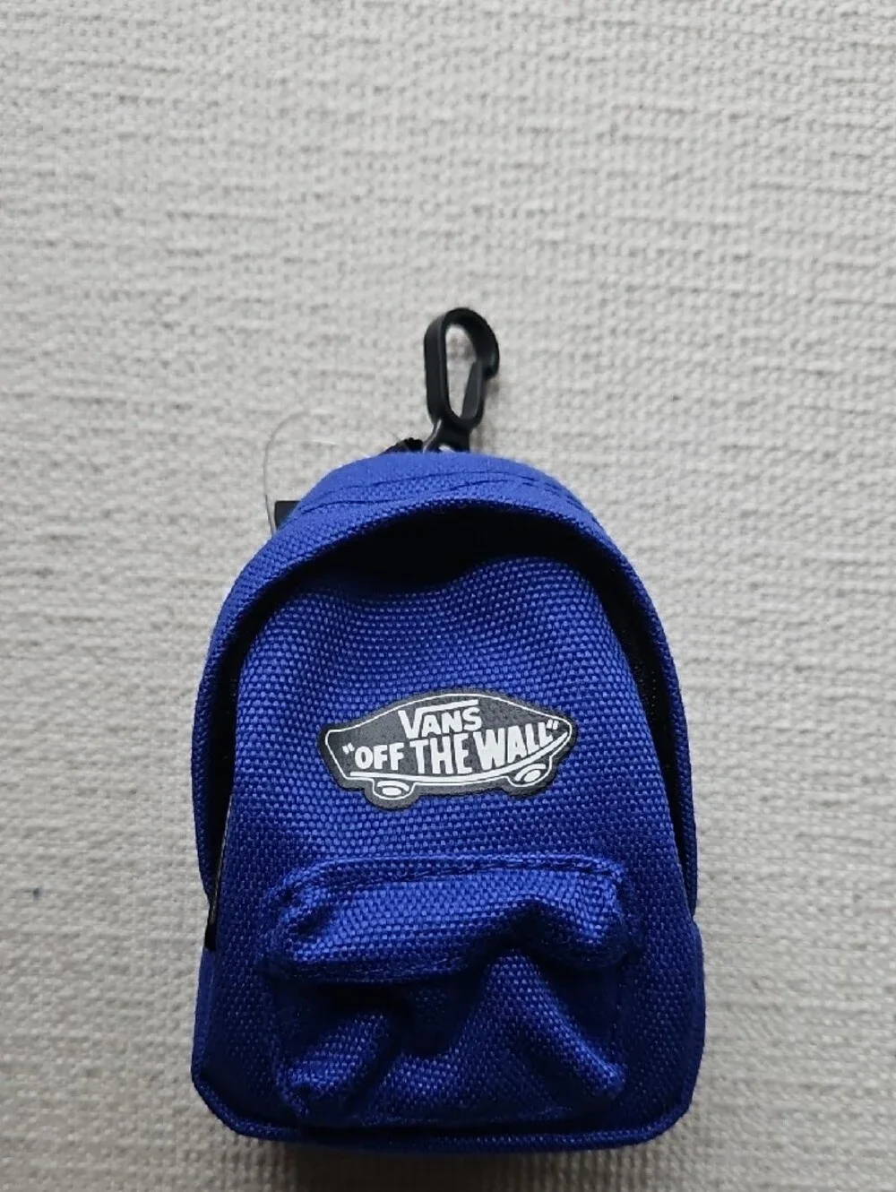 Vans Royal Blue Mini Bagcharm with 'Off The Wall' Logo